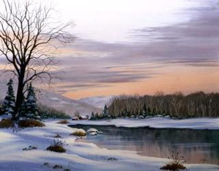 Winter Landscape 19 | Obraz na stenu