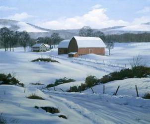 Winter Landscape 21 | Obraz na stenu