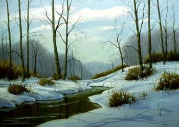 Winter Landscape 24 | Obraz na stenu