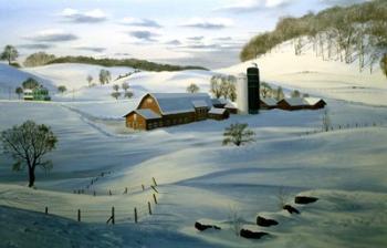 Winter Landscape 26 | Obraz na stenu