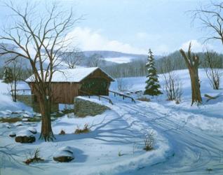 Winter Landscape 28 | Obraz na stenu