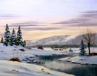 Winter Landscape 31 | Obraz na stenu