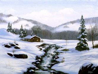 Winter Landscape 32 | Obraz na stenu