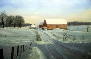 Winter Landscape 33 | Obraz na stenu