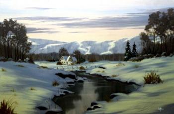 Winter Landscape 34 | Obraz na stenu