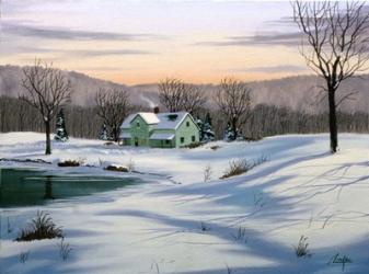 Winter Landscape 35 | Obraz na stenu