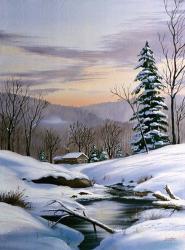 Winter Landscape 36 | Obraz na stenu