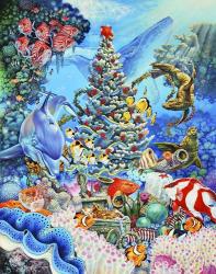 Christmas Under The Sea | Obraz na stenu