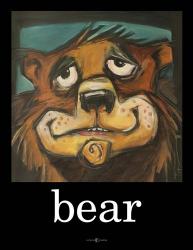 Bear Poster | Obraz na stenu