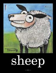 Sheep Poster | Obraz na stenu