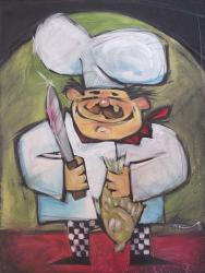 The Fish Chef | Obraz na stenu