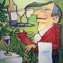 The Wine Steward | Obraz na stenu