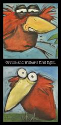 Orville And Wilbur's First Flight | Obraz na stenu
