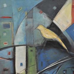 Yellow Bird 1 | Obraz na stenu