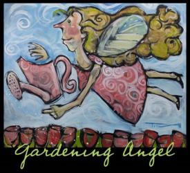 Gardening Angel Poster | Obraz na stenu