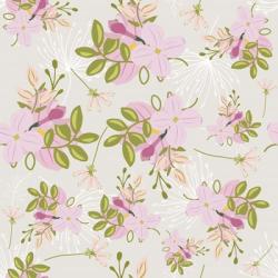 Pink Floral Pattern | Obraz na stenu