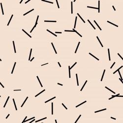 Angel Pink Black Matchstick Confetti | Obraz na stenu
