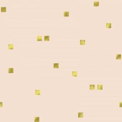 Angel Pink Golden Squares Confetti | Obraz na stenu