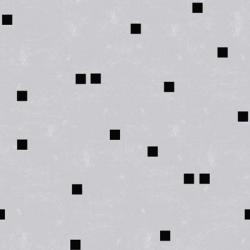 Linen Gray Black Squares Confetti | Obraz na stenu