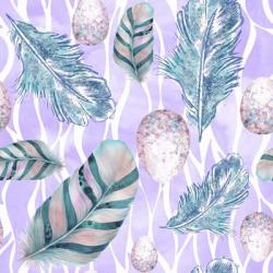 Feather & Egg Pattern II | Obraz na stenu