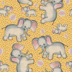 Cute Baby Elephant Pattern | Obraz na stenu