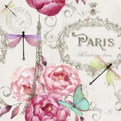 Paris Flower Market Pattern | Obraz na stenu