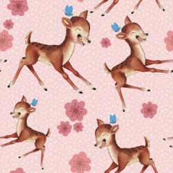 Cute Baby Deer Pattern | Obraz na stenu