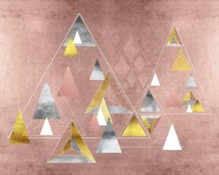 Park Avenue Abstract Geometric Christmas Trees | Obraz na stenu