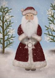 Snowflake Santa | Obraz na stenu