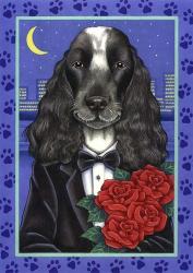 Cocker Spaniel Tuxedo | Obraz na stenu