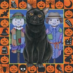 Halloween Black Cat | Obraz na stenu