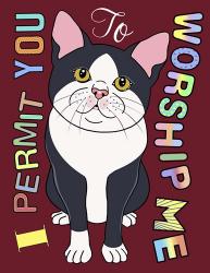 Tuxedo Cat Graphic Style | Obraz na stenu
