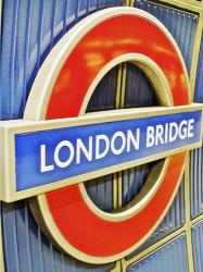 London Bridge Underground Sign | Obraz na stenu
