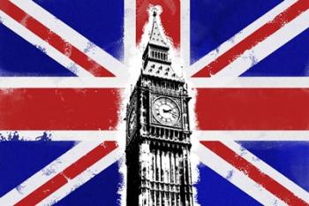 Big Ben Union Jack | Obraz na stenu