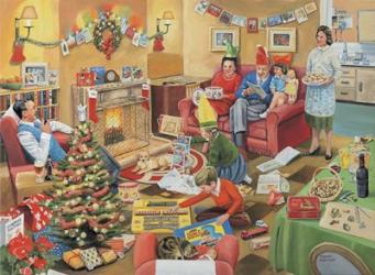 A 50's Family Christmas | Obraz na stenu
