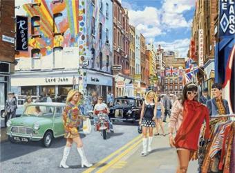 Carnaby Street in the 60s | Obraz na stenu