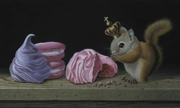 Squirrel With Meringues | Obraz na stenu