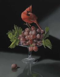 The Cardinal With The Cup Of Grapes | Obraz na stenu