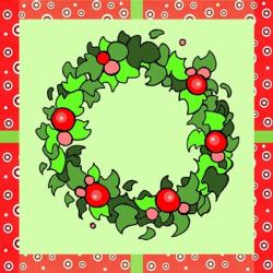 Wreath Green | Obraz na stenu