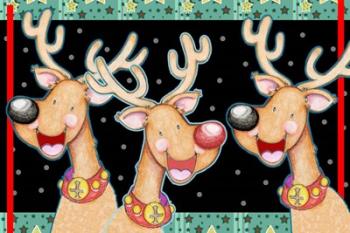 Happy Reindeer | Obraz na stenu