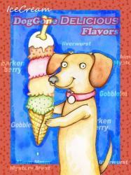 Long Dog Tall Ice Cream | Obraz na stenu