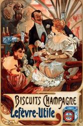 Biscuits Champagne Lefevre-Utile | Obraz na stenu