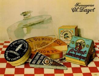 Vintage Cheese - Fromage | Obraz na stenu