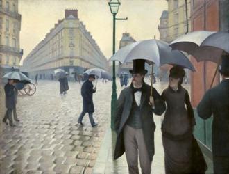 Caillebotte, Paris Street, A Rainy Day | Obraz na stenu