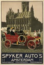 Spyker Auto Dutch, 1910 | Obraz na stenu