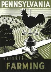 Pennsylvania Farming Weathervane | Obraz na stenu