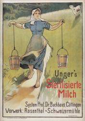 Ungers Milk Germany, 1898 | Obraz na stenu