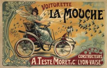 Voiturette La Mouche France, 1900 | Obraz na stenu