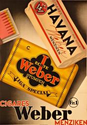 Cigares Weber | Obraz na stenu