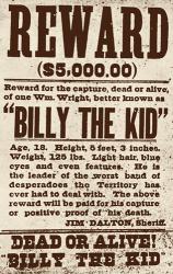 Reward Billy The Kid | Obraz na stenu